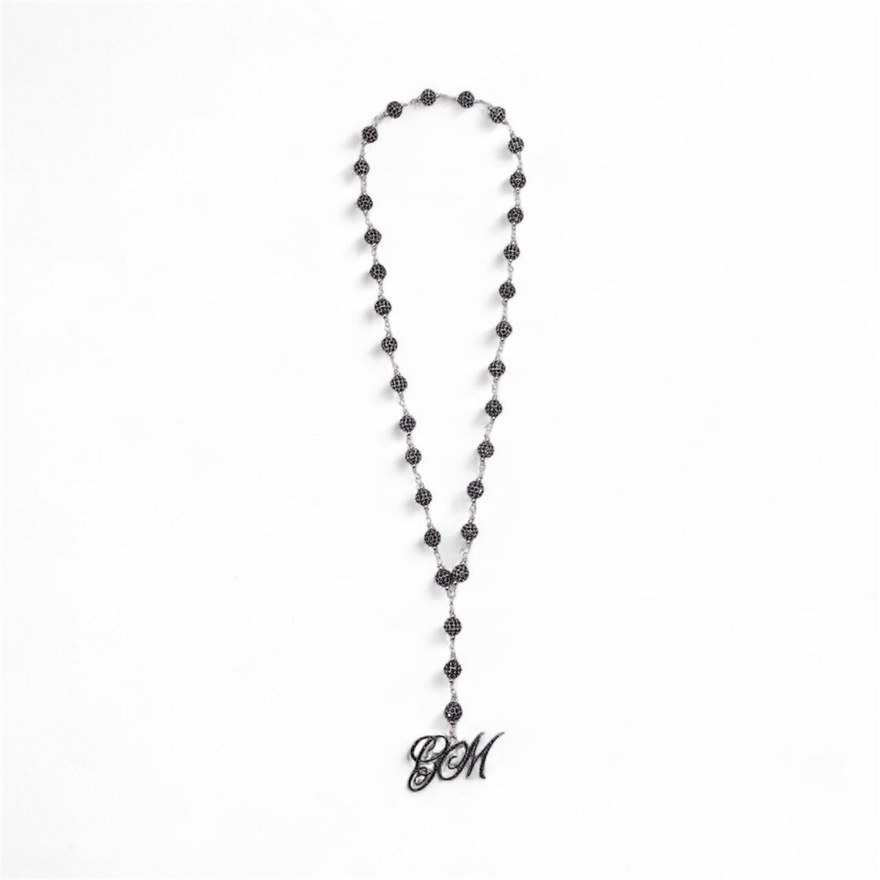 G*M Black BussDown Necklace
