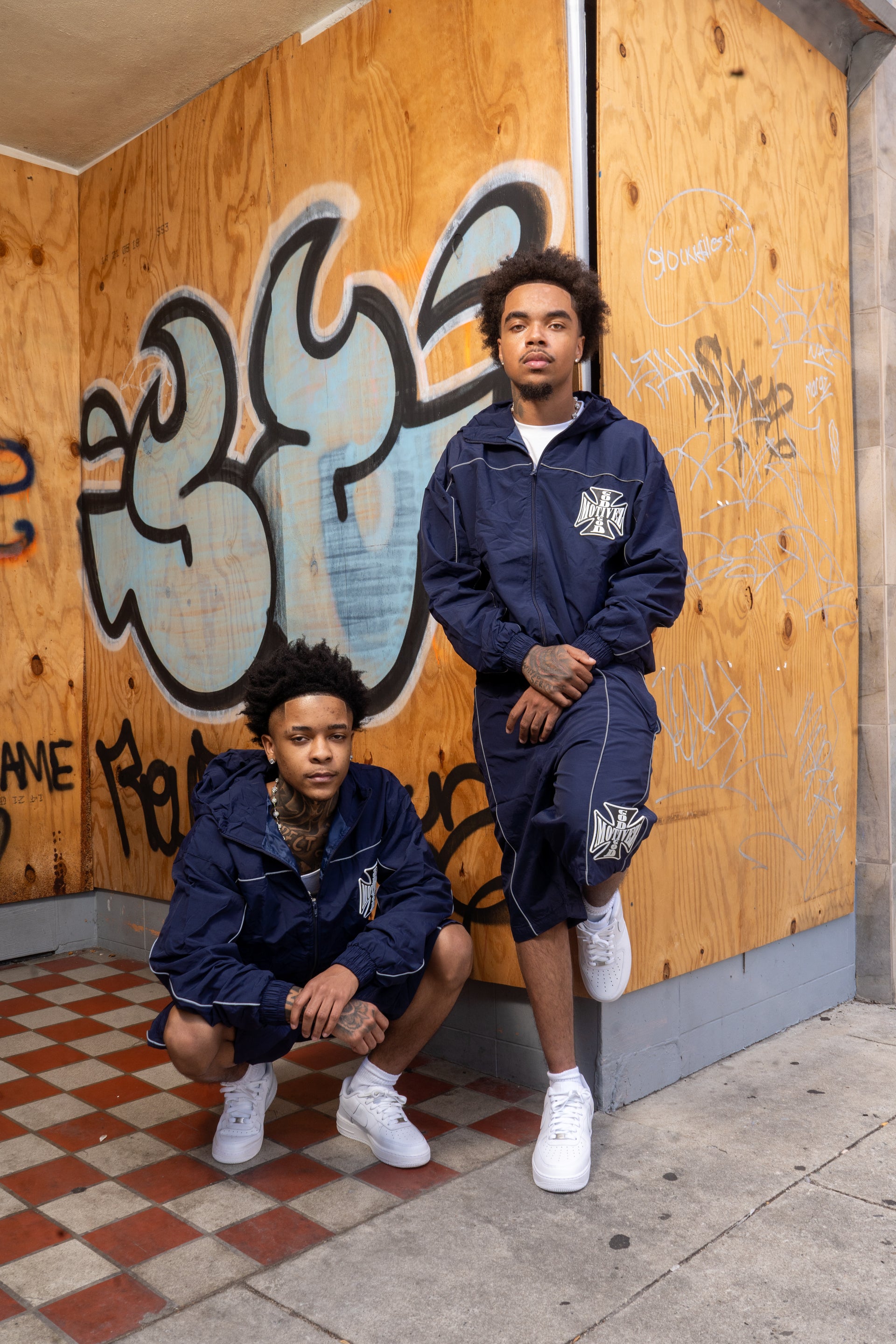 Navy G*M Summer Set