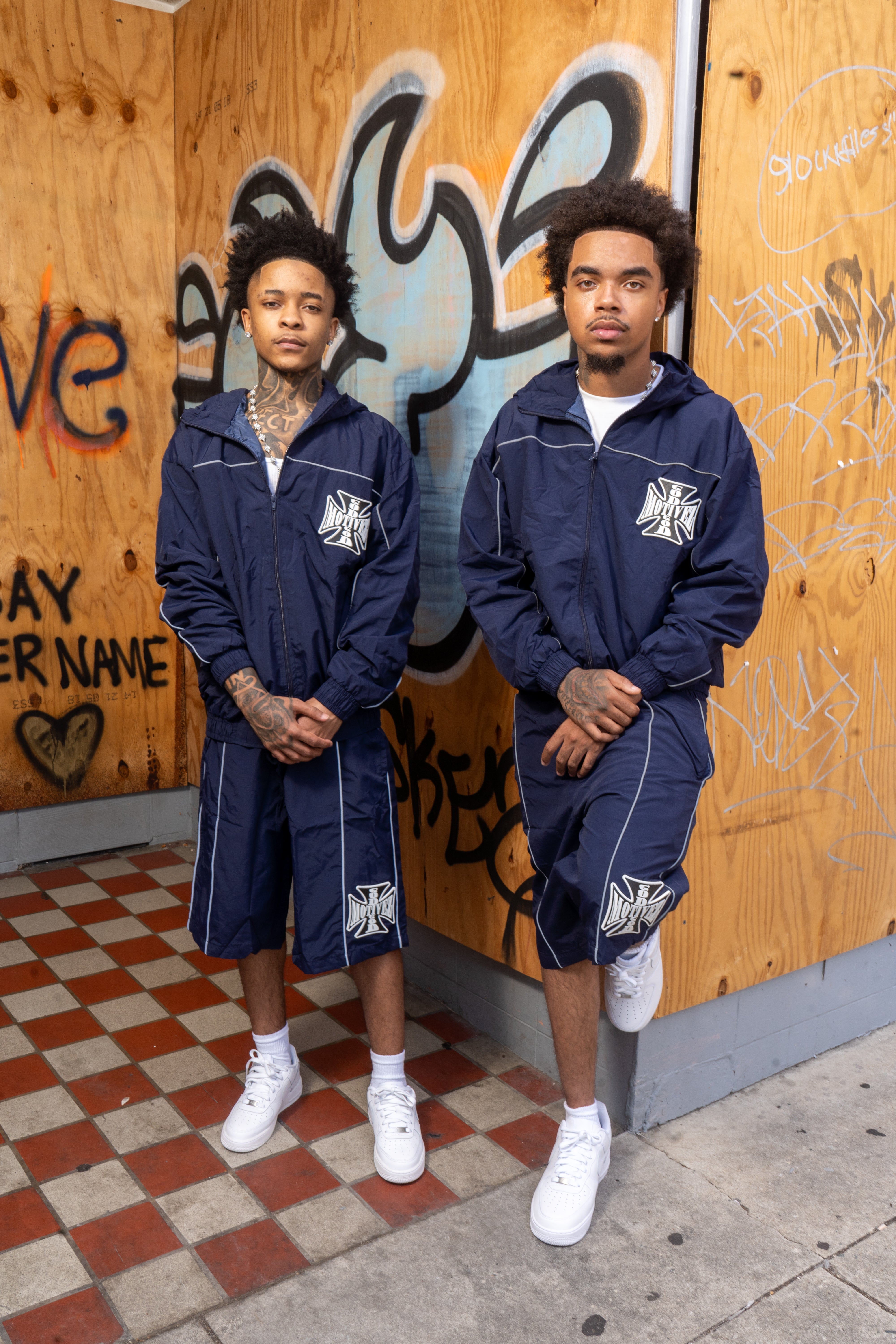 Navy G*M Summer Set