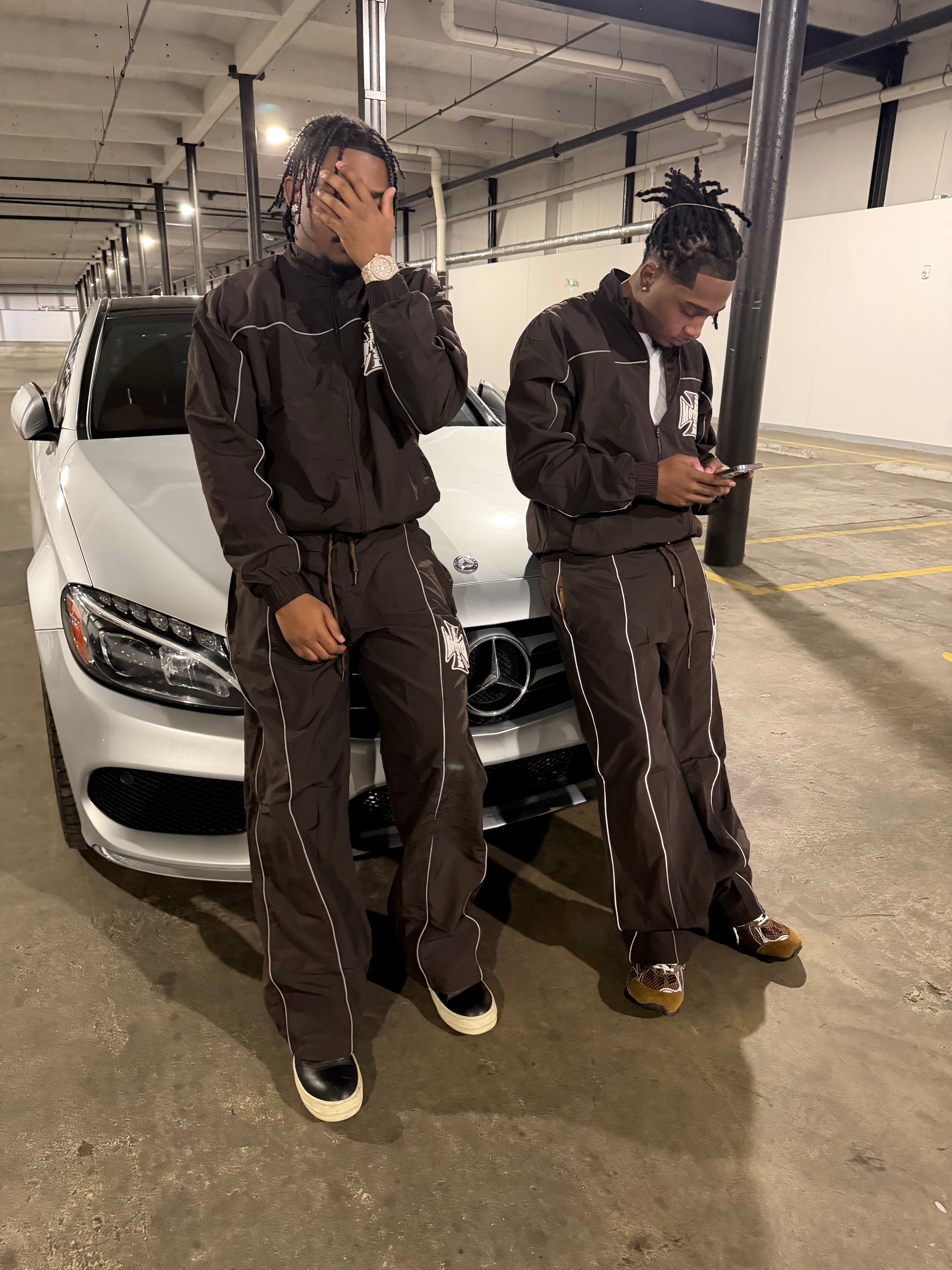 Brown G*M Tracksuit
