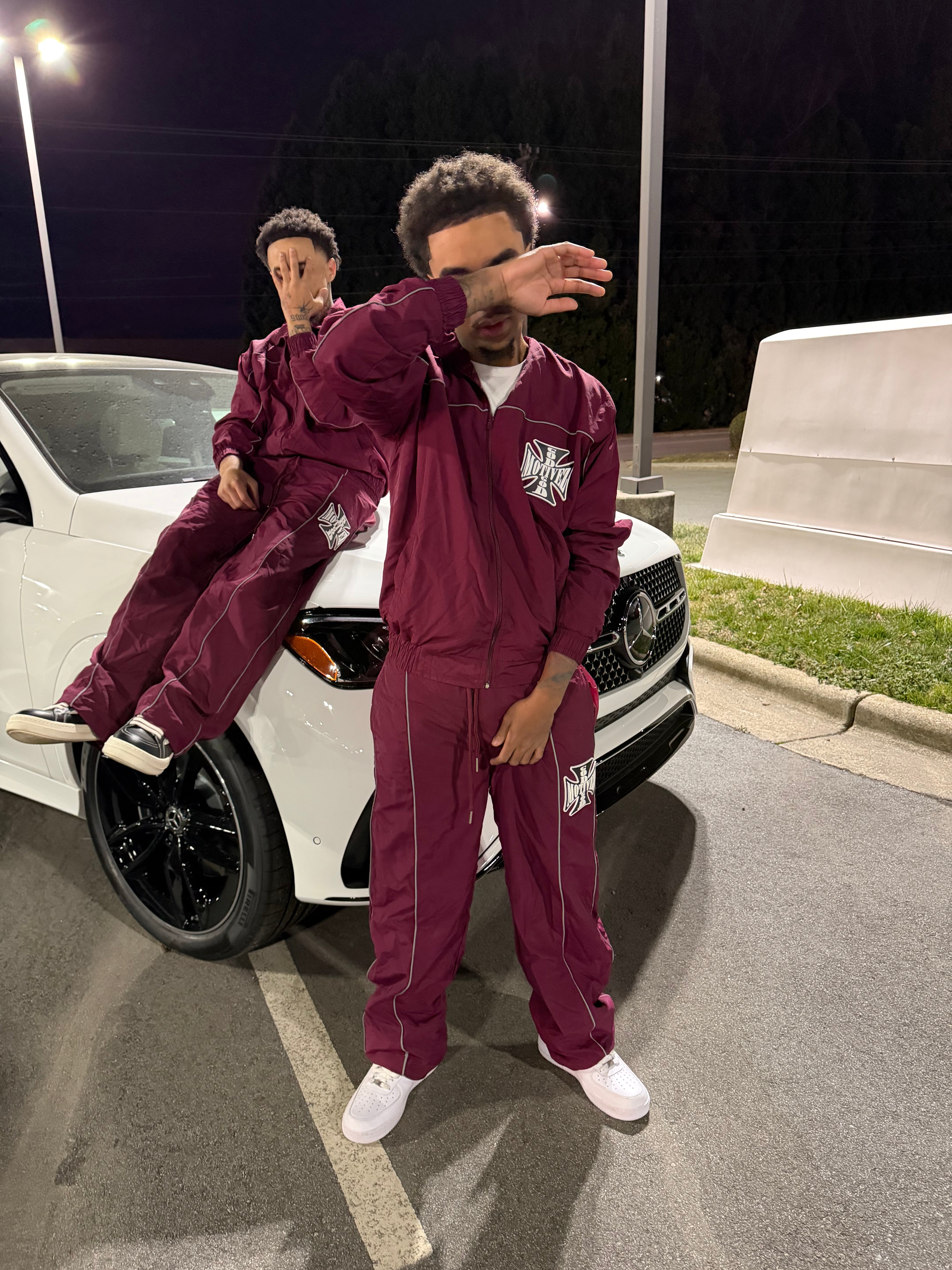 Wine G*M Tracksuit