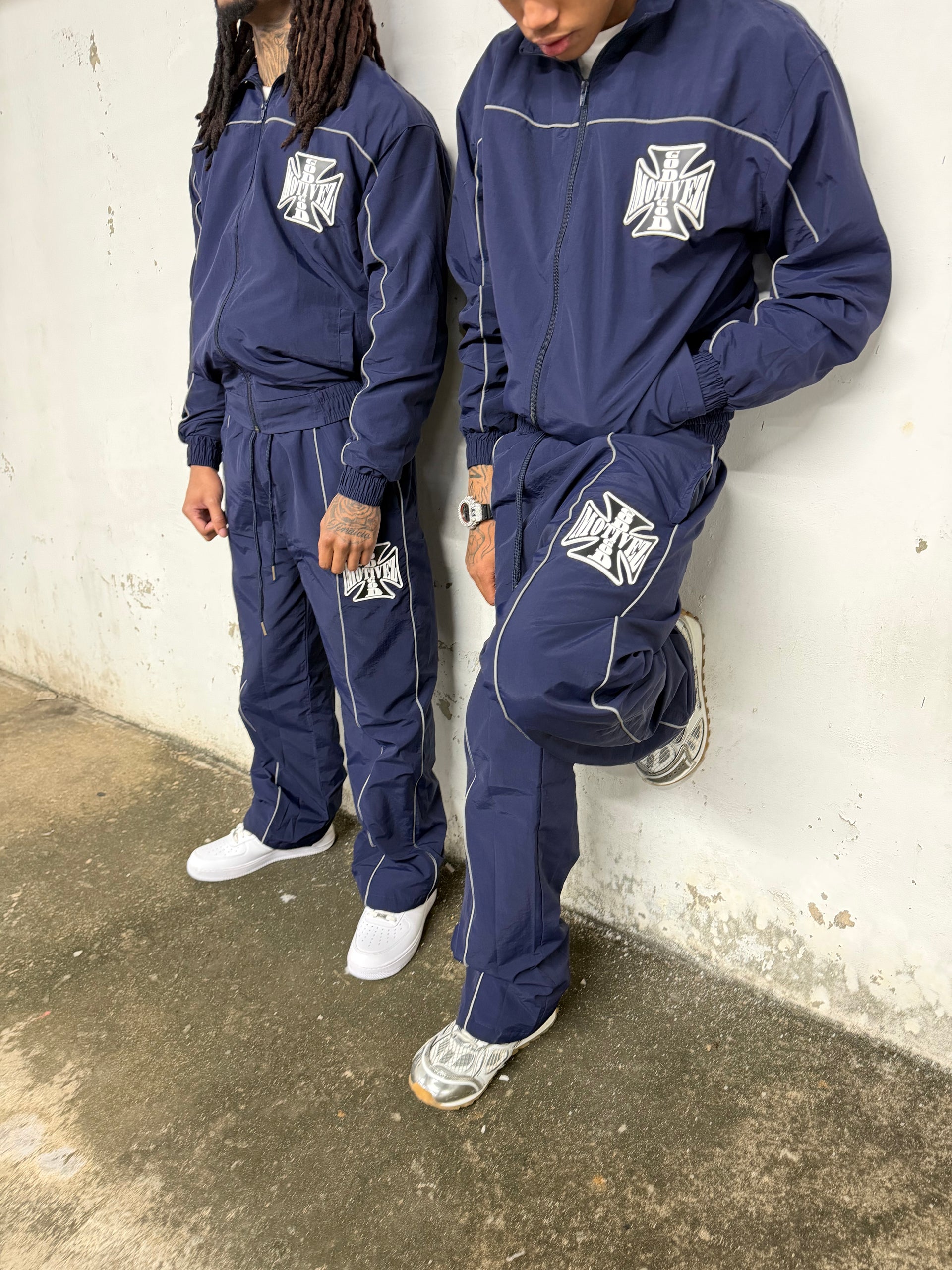 Navy G*M Tracksuit