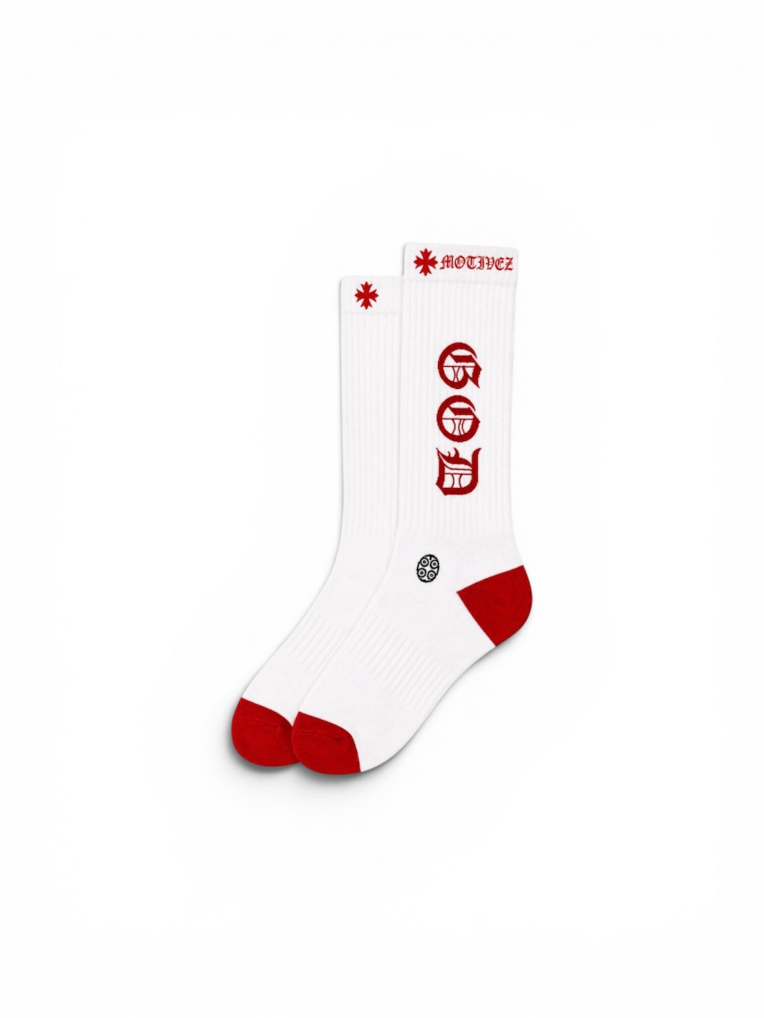 Red "chrome" G*M Socks